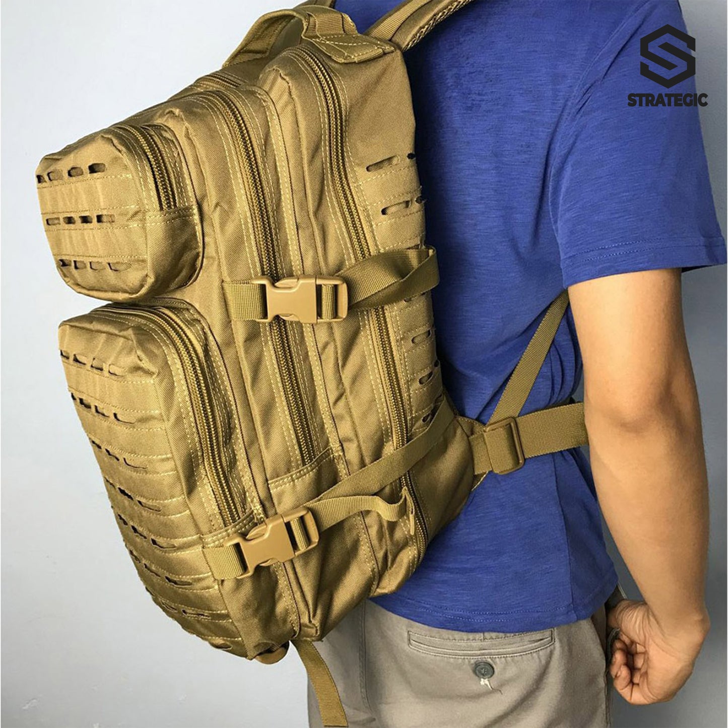 Vojni ranac 30L kojot lasercut